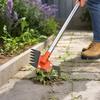 2-in-1 Double Garden Hoe Set with Detachable Threaded Stainless Handle for Weeding, Gardening and Farming