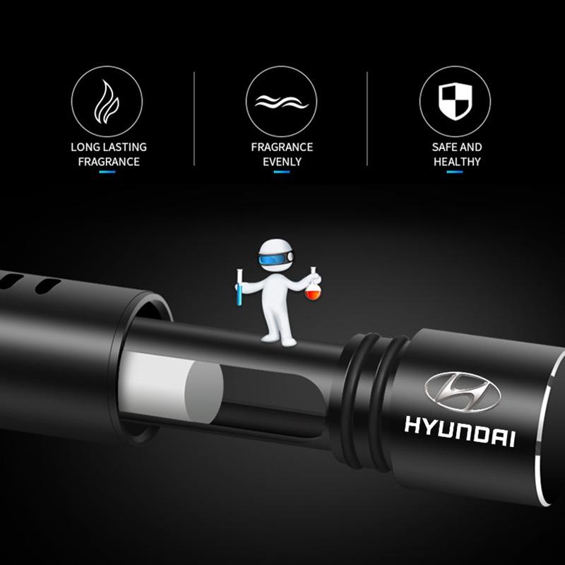 Auto Interior Car Air Freshener Outlet Air Vent Perfume Diffuser For Hyundai Accent Elantra Tucson Santafe Veloster Genesis Solaris Sonata Azera
