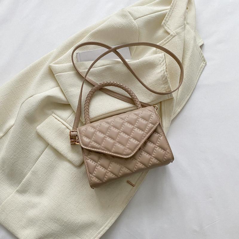 Trendy Retro Shoulder Bag For Women 2023 Spring Fashion Square Handbag