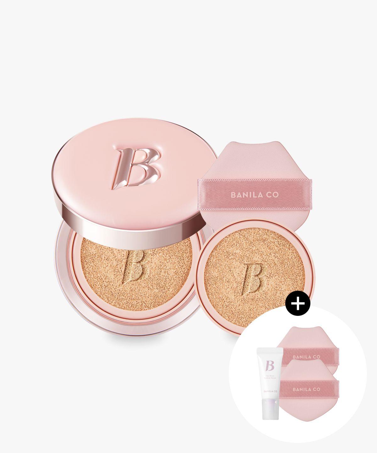 [НАБОР] Essence Skin Розовый кушон (Основной продукт + пополнение) 21N Nude (Main Product + Refill)