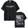 Anime Death Note Misa AUnisexe T Shirts Unisex Women Clothing Cotton Casual Tshirt Fashion Harajuku Short Sleeve Tshirts Streetwear