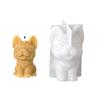Silicone Crafting Mold Candle Moulds Resin Art Moulds Dog Shape Craft Molds Candle Making Molds for Hand-Making
