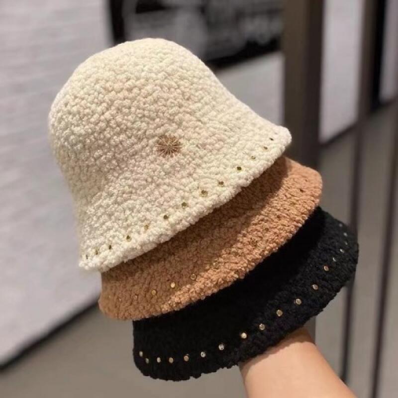 Snowflake Poggle Bucket Hat black