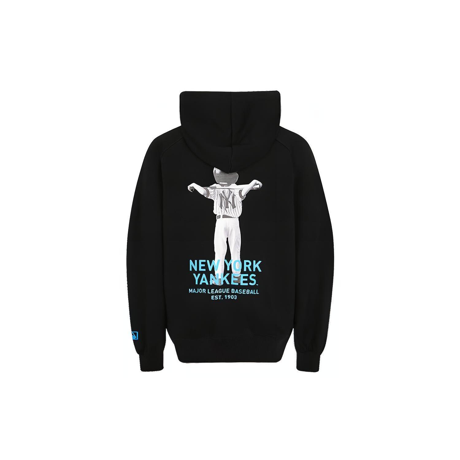 MLB Sweatshirts Unisex Black Hooded Moderate Regular 31HDE3011 XS