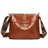 New Women's Bag Large Capacity Fashionable Multi-compartment Messenger Bag Casual Versatile Simple Shoulder Bag