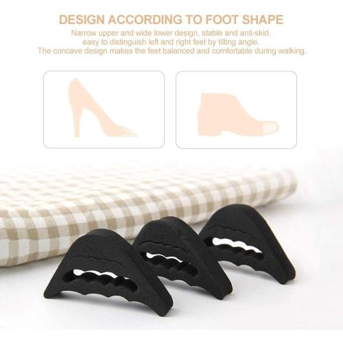 JUTOSU Adjustable Toe Cushions, Easy Toe Cushion, Toe Protection, Shoe Care, Sponge, Memory Foam, Toe Gap Filler, Size Adjustment, Prevents Slippage,