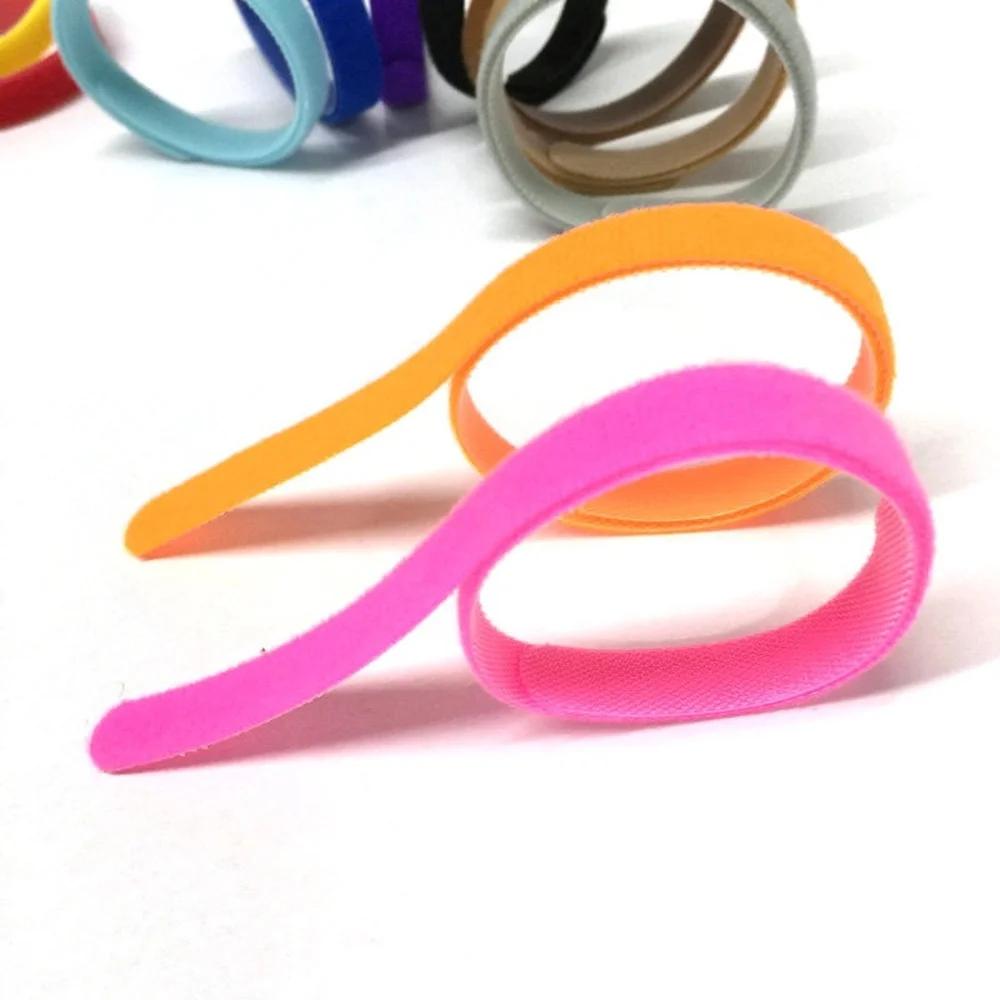 12 Pcs/Set Soft Nylon Puppy Newborn Pet ID Identify Collars Adjustable Colorful Whelping Small Dogs Cats Kitten Velcro Collars