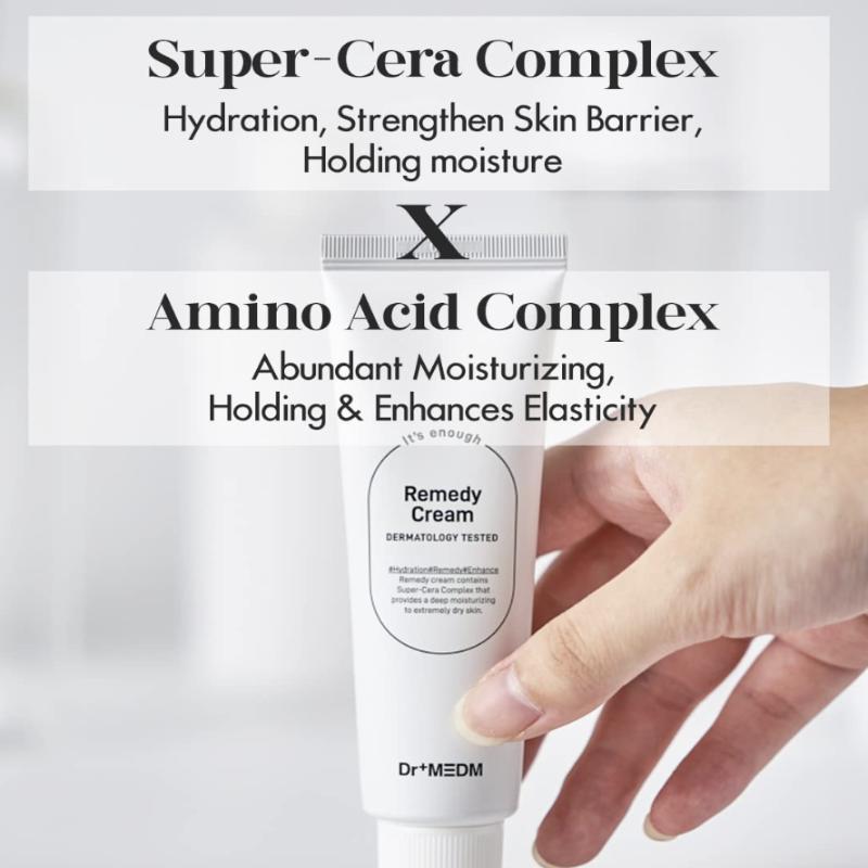 [Dr+MEDM] Facial Moisturizer Aqua Moisturizer Cream/Remedy Cream 50g