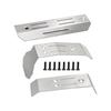 Remote Control Model Stainless Steel Skid Plate Chassis for Mini Maxx Toy Collection Kits for Remote Control Car Upgrade