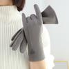Women'S Warm Gloves for Spring And Autumn, Touchscreen-Friendly Fleece Gloves, Windproof And Cold-Resistant for Driving And Cycling