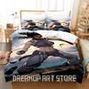 3D Print Juri Han Game Street Fighter Bedding Set Cartoon Anime three-piece set Adult Kid Bedroom Duvetcover Sets