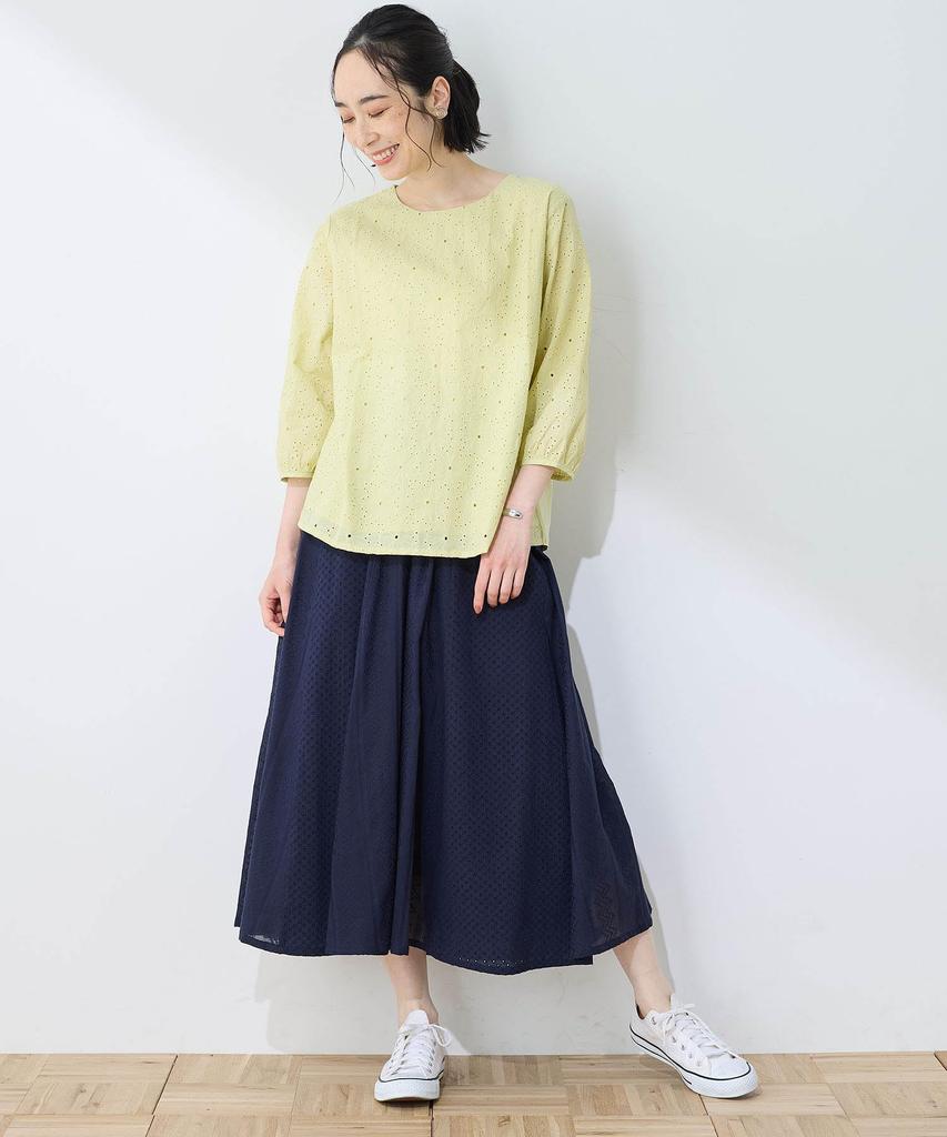 DECOY Embroidered Size Size L Women's T-Shirt, 491171, Yellow,