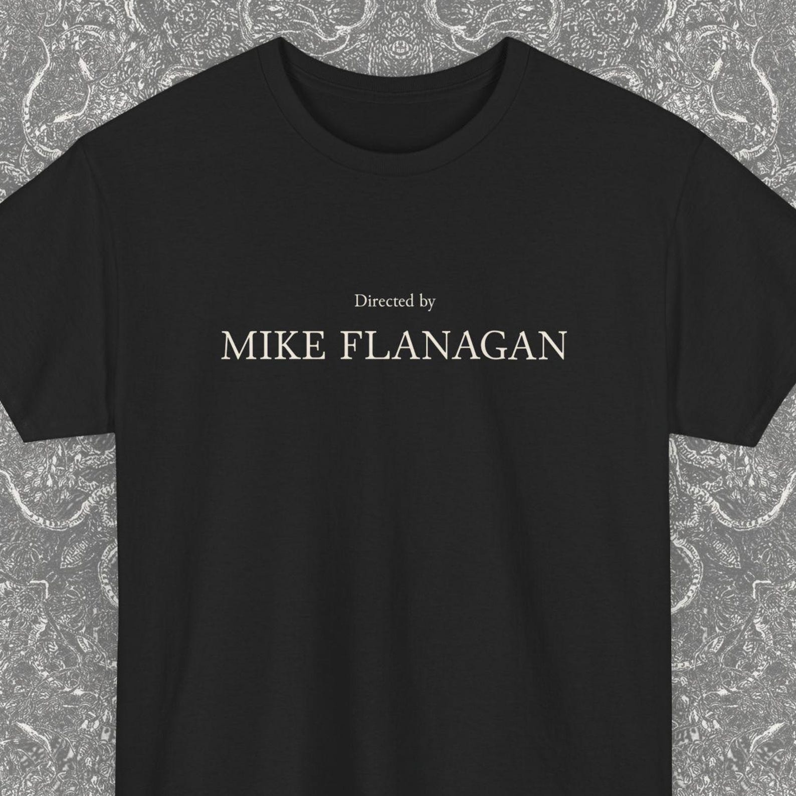 Directed By Mike Flanagan Shirt, Cinephile Modern Horror Film T-Shirt, Haunting Hill House Midnight Mass Horror Tee L