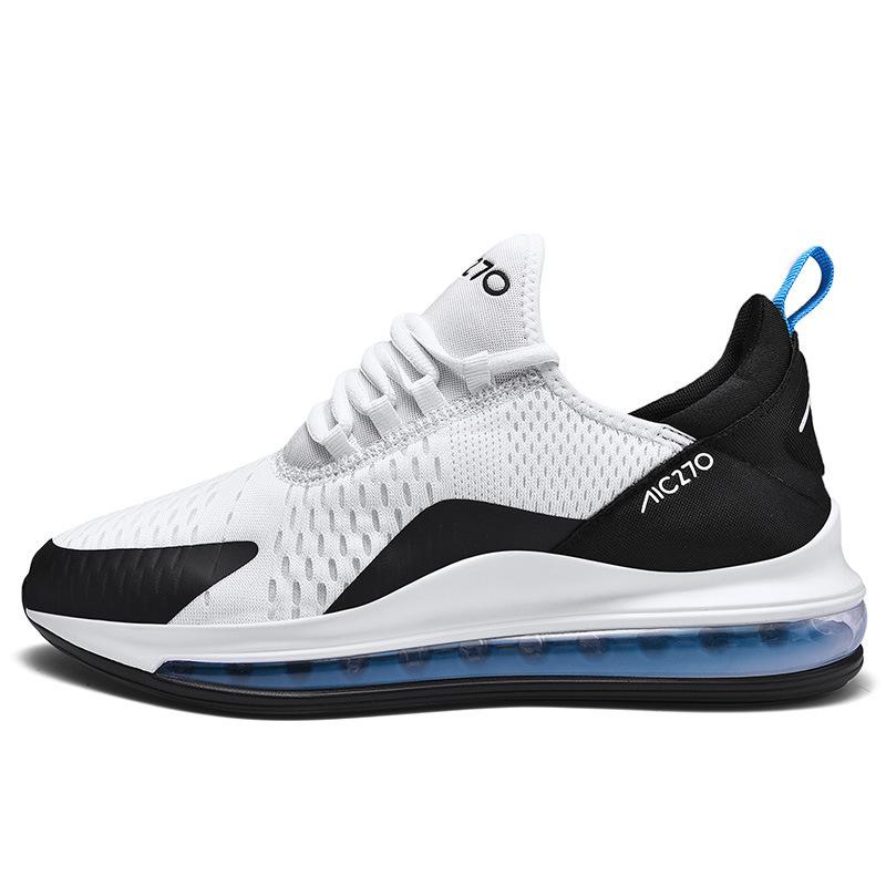 

Дышащая осенняя повседневная обувь большого размера кроссовки на воздушной подушке мужская обувь модный тренд летающая тканая дышащая повседневная спортивная мужская обувь 47
