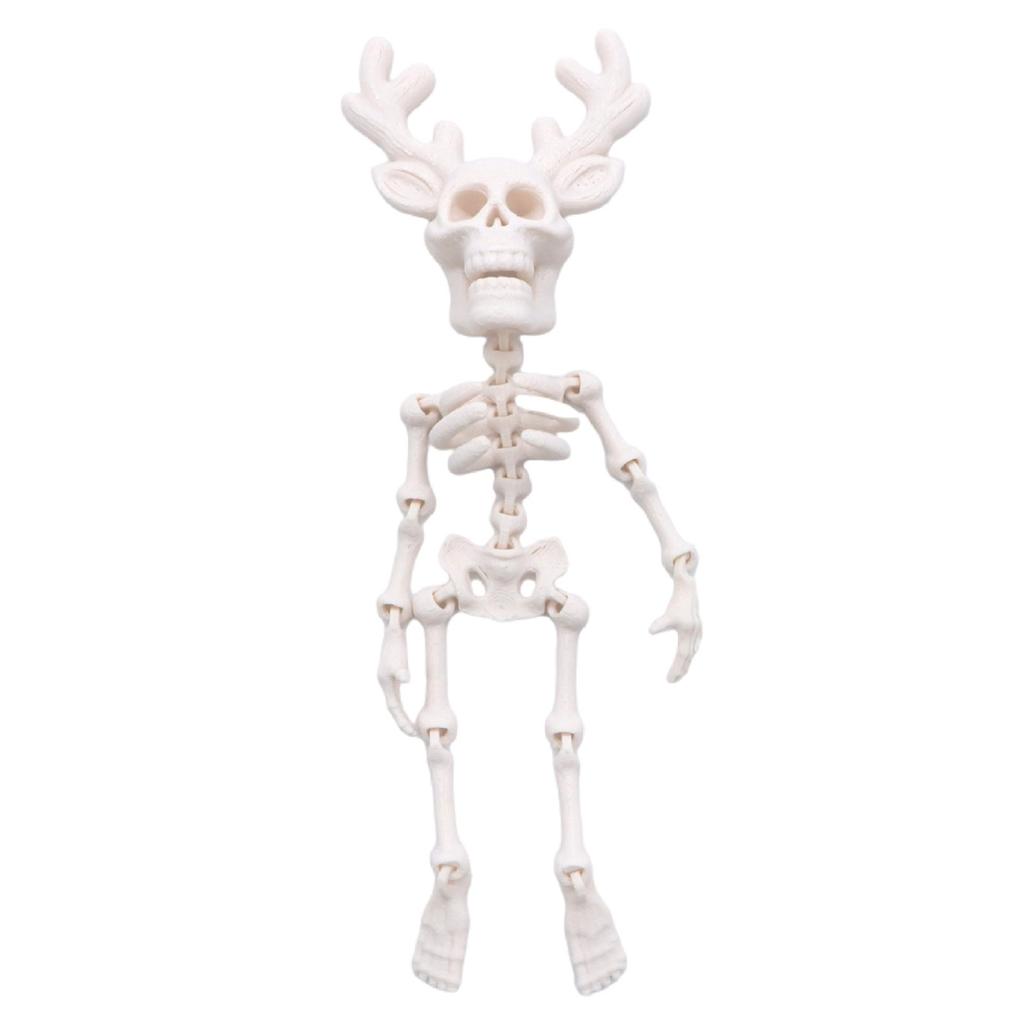 3D Printed Skeleton Figure Toy Gift Craft
