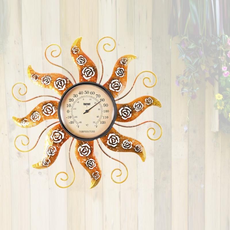 

Decorative Solar Themed Wall Mount Temperature Panel With Visible 11.2 Screen For Outdoor Use 1