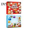Stress Relief Gifts for Students Dumplings Squeeze Toy Advent Calendar Box, 24-Day Christmas Countdown with Mini Box Sensory Fidgets, Bun Holiday Gift