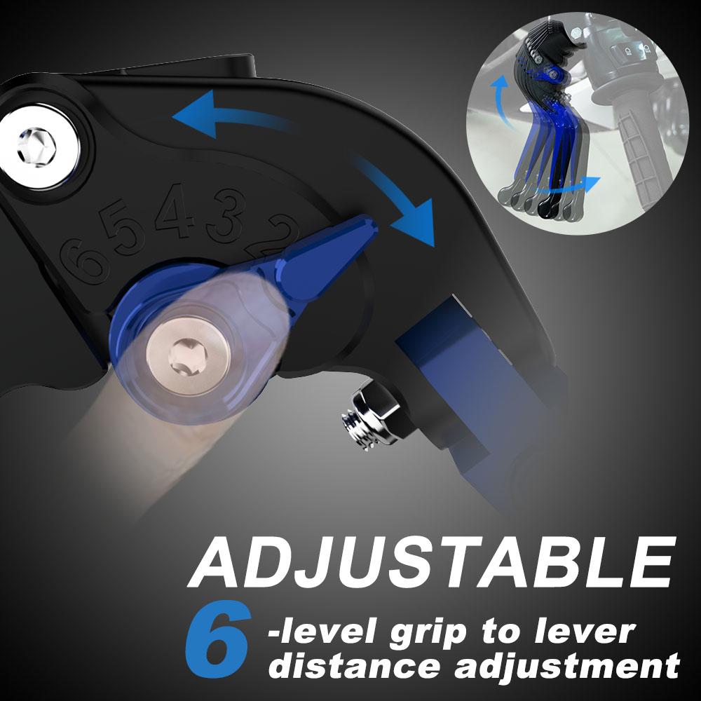 Fit For BMW K1200RS 1996-2001 R1200RT R1200C R1200CL CNC Aluminum Adjustable Foldable Extendable Motorcycle Brake Clutch Levers