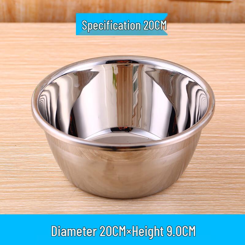 Stainless Steel Kitchen Prep & Mixing Bowls