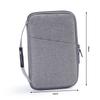 Waterproof Passport Holder Cover Case Multi-Function Passport Protective Cover Zipper Document Case Travel Wallet Accessories