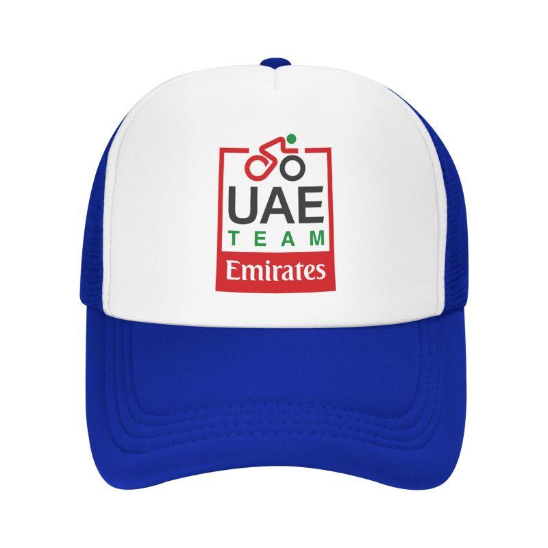 UAE Road Vehicle Print Mesh Baseball Cap Summer Breathable Sun Visor Hats Unisex Adjustable Snapback Caps Adults Trucker Hat