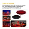 6PCS Red LED Side Marker clearance lights 12V trailer running light Fit for and Most Trucks Trailers Tractor Semi-trailer Dump truck Vehicle