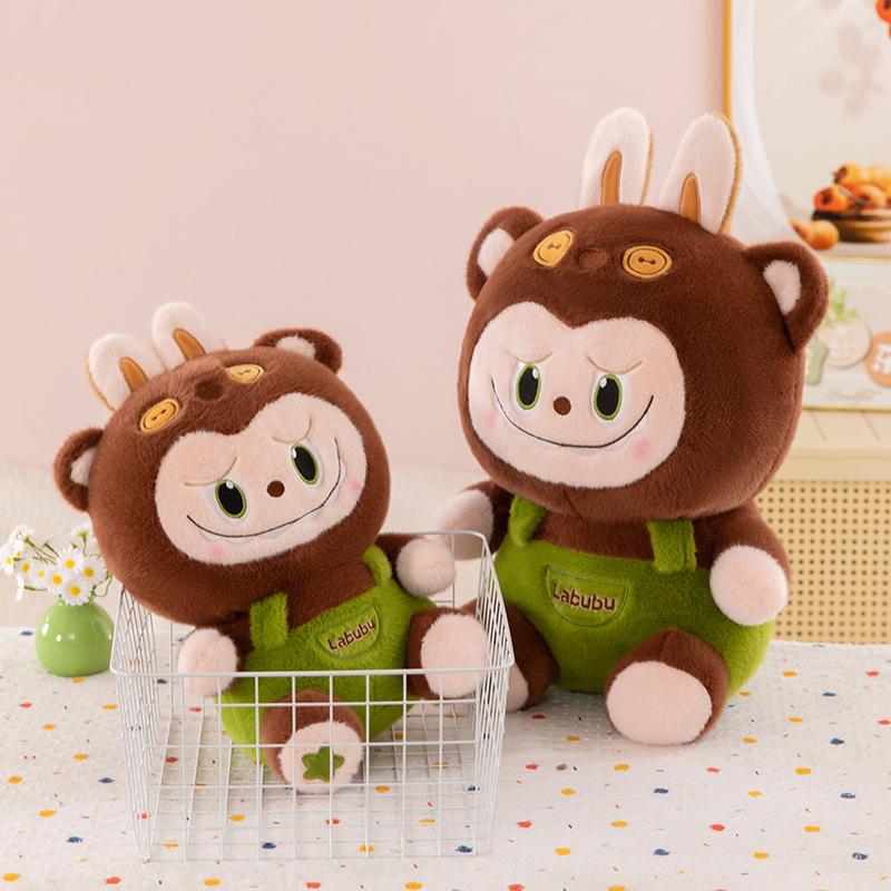 Popular Overalls Rab Cloth Plush Toy Doll Children's Accompanying Doll Birthday Gift