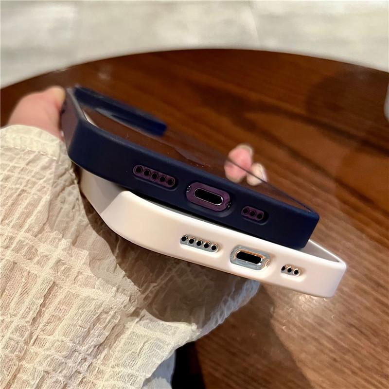 Luxury Magnetic Wireless Charge For Magsafe Case for iPhone 11 12 13 14 15 Pro Max Plus Mini Transparent Shockproof Bumper Cover