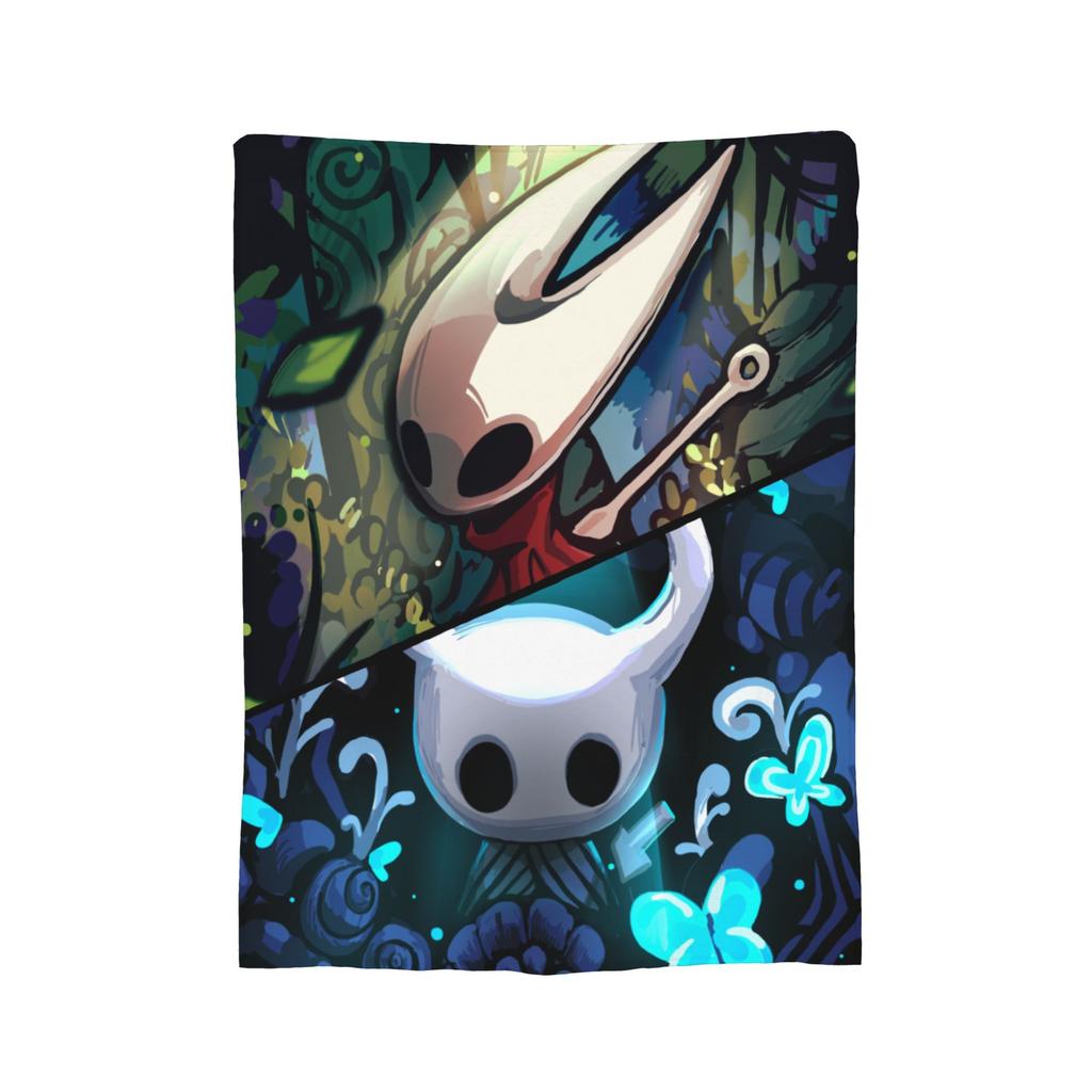 Hollow Knights Silksongs Hornet Blanket Fleece Print Multi-function Lightweight Thin Throw Blankets for Home Car Bedspread