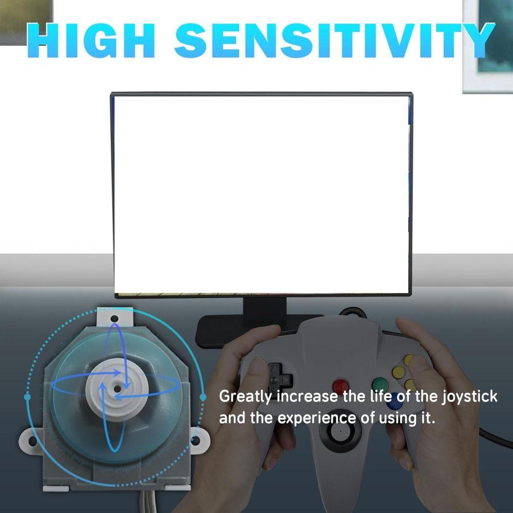 Repairing Hall Effect Thumbstick Universal Controller Joystick 3D Joystick for N64 Game Accessories
