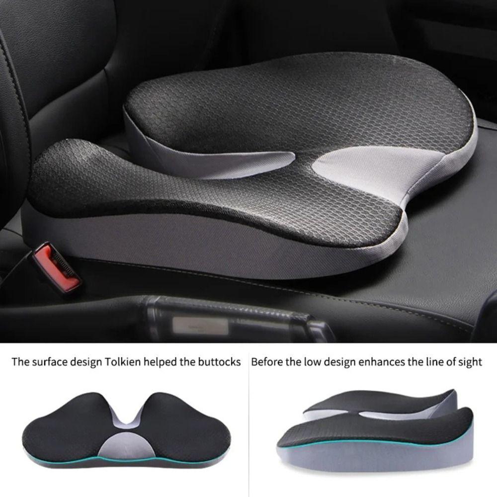 Portable Non Slip Orthopedic Cushion Ventilated Soft Office Chair Pad Comfort Padding Memory Foam Cushion Home