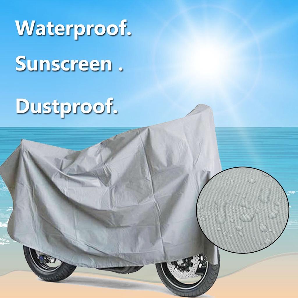 230X130cm Motorcycle Covers Tarpaulin Cover Rain Waterproof Bicycle Scooters Cover Protector Dustproof Anti-UV Bike Case Tent
