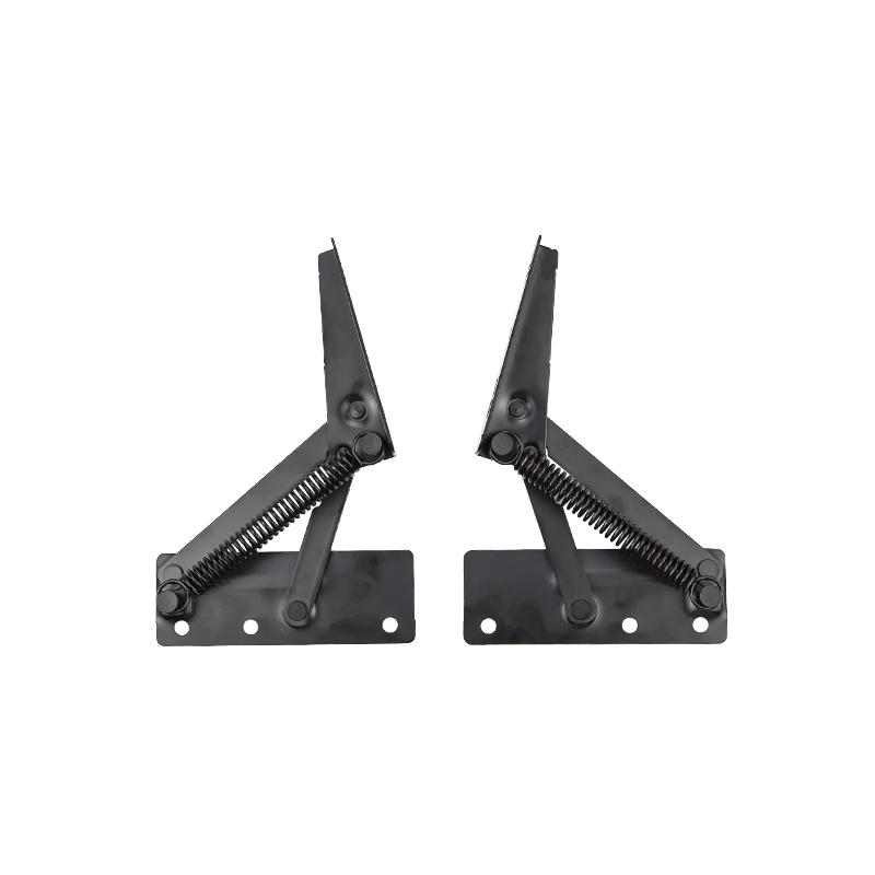 Iron Sofa Armrest Spring Hinge Lifting Mechanism Corner Bench Hidden Shelf Bracket Folding Sofa Bed Mechanism Modern