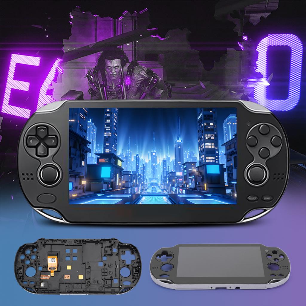 Game Console LCD Screen For PSV1000 Lcd Screen Display with Frame Slim Touch Screen Assembled Lcd Display Gaming Accessories