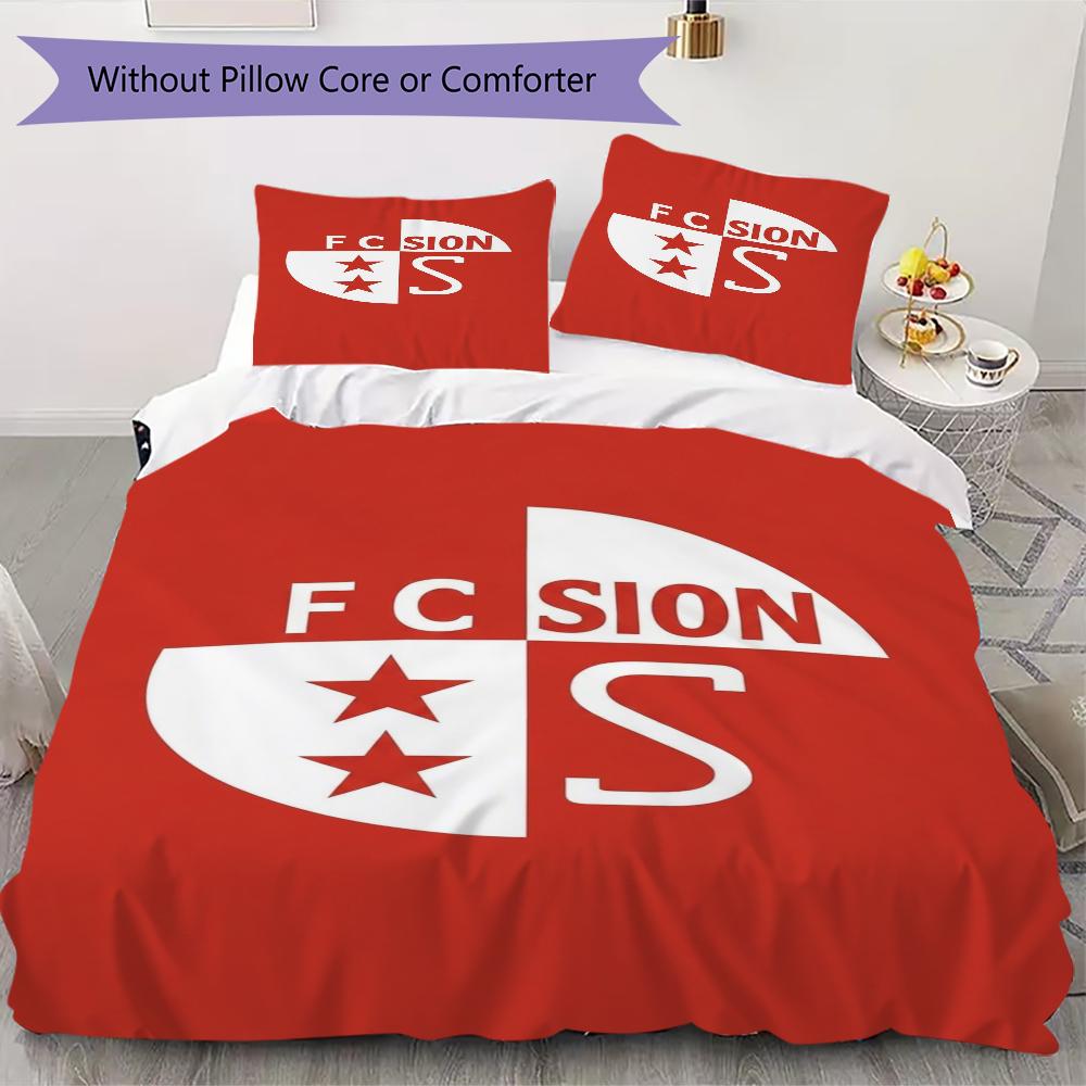 Fc Sion Pattern Bedding Uilt Set Uilt Cover Pillowcase Home Decoration Birthday Gift (1*duvet Cover + 2*pillowcase Without Core)