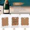 A20F-100 Pcs Thank You For Celebrating With Us Tags Kraft Paper Gift Wrap Tags With Natural Jute Twine For Baby Shower,Christmas