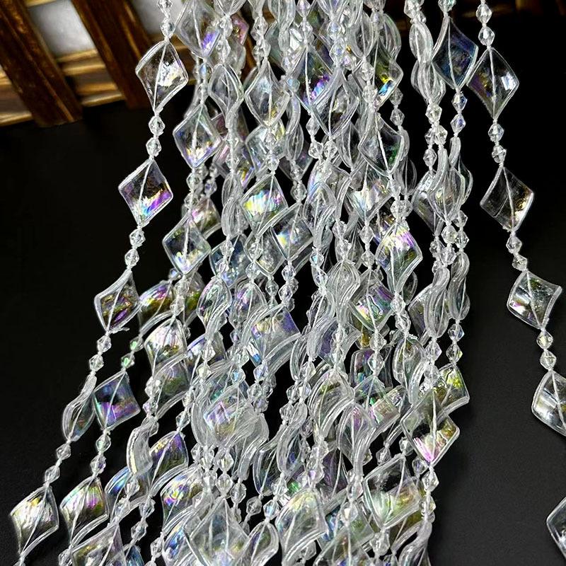 

Акриловая шторка из бусин и хрустальное украшение прохода для свадеб и праздников