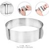 Diy Adjustable Cake Cutter Slicer Mold Bakeware Cutter Cake Slicer Ring Baking Cake Tool Kitchen Baking Accessories