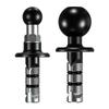 Motorcycle Fork Stem Mount Aluminum Alloy Ball Mount Adapter 17mm 25mm Front Fork Bar Ball Head Anti-theft for Motorbike Bicycle