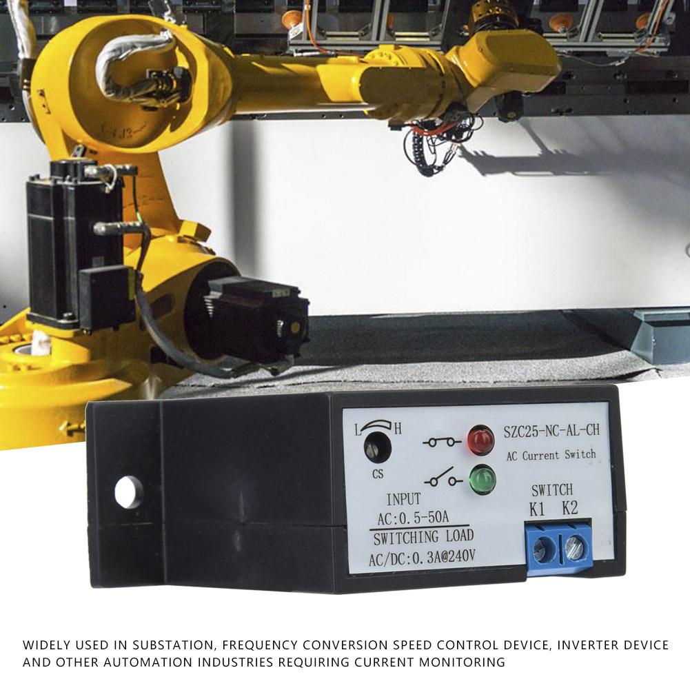 SZC25NC ALCH Self Supply Adjustable Normally Close AC Current Sensing Switch AC 0.550A