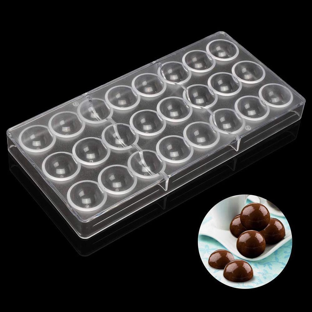 Home 24 Halve Bol Fondant DIY Taart Mousse Vorm Bakgereedschap Snoepmaker Harde Chocolade Vorm