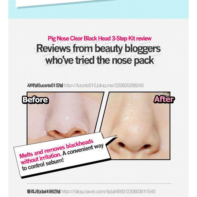 HOLIKA HOLIKA - Pig Clear Black Head 3-Step Kit
