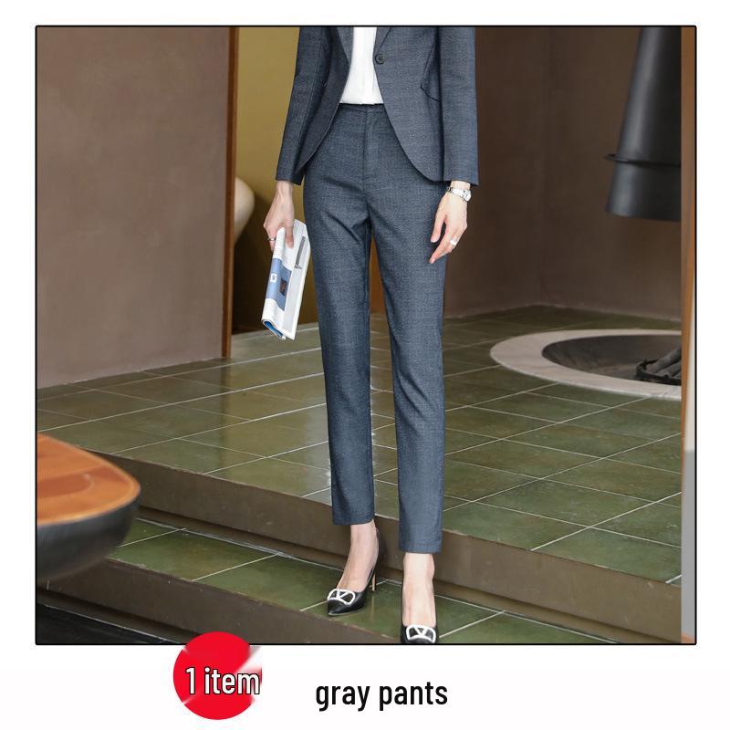 Costum Profesional de Iarnă pentru Femei: Fustă Formală de Birou și Manager Hotelier, Îmbrăcăminte de Lucru pentru Magazin de Bijuterii și Salon de Frumusețe.