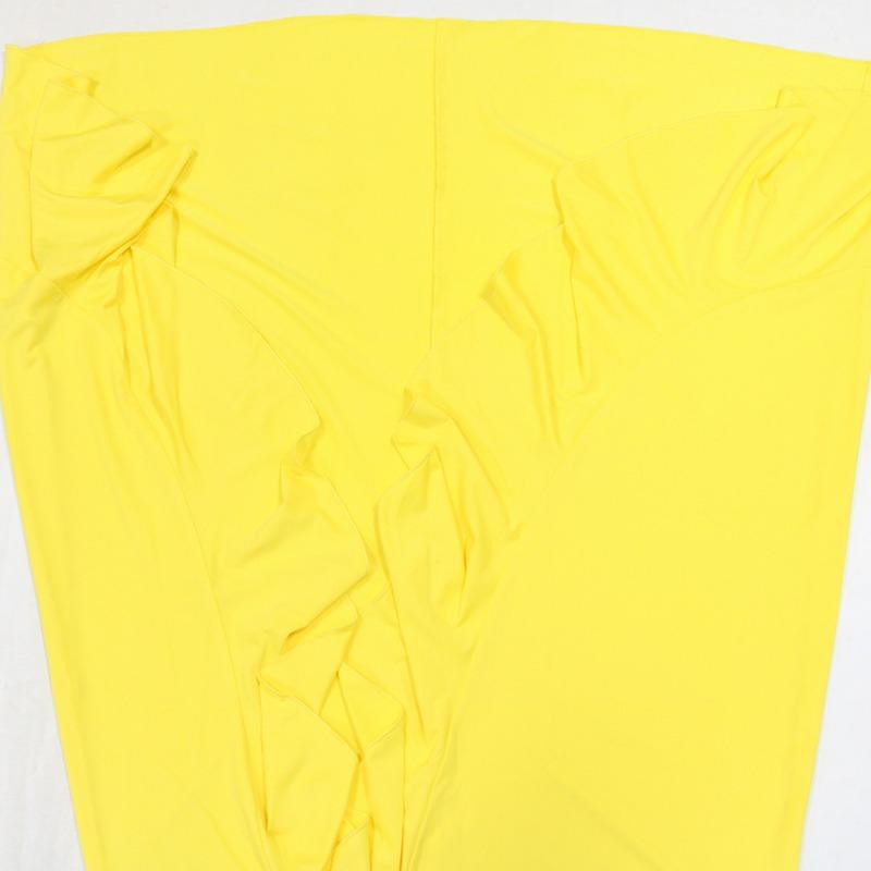 Women's Halter Dress with Cutout and Slit Dress