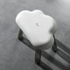 Cloud Light Luxury Chair Strong Load-bearing Capacity Wide Seating Area Hallway Ottoman Living Room Plastics Seat for Bedroom
