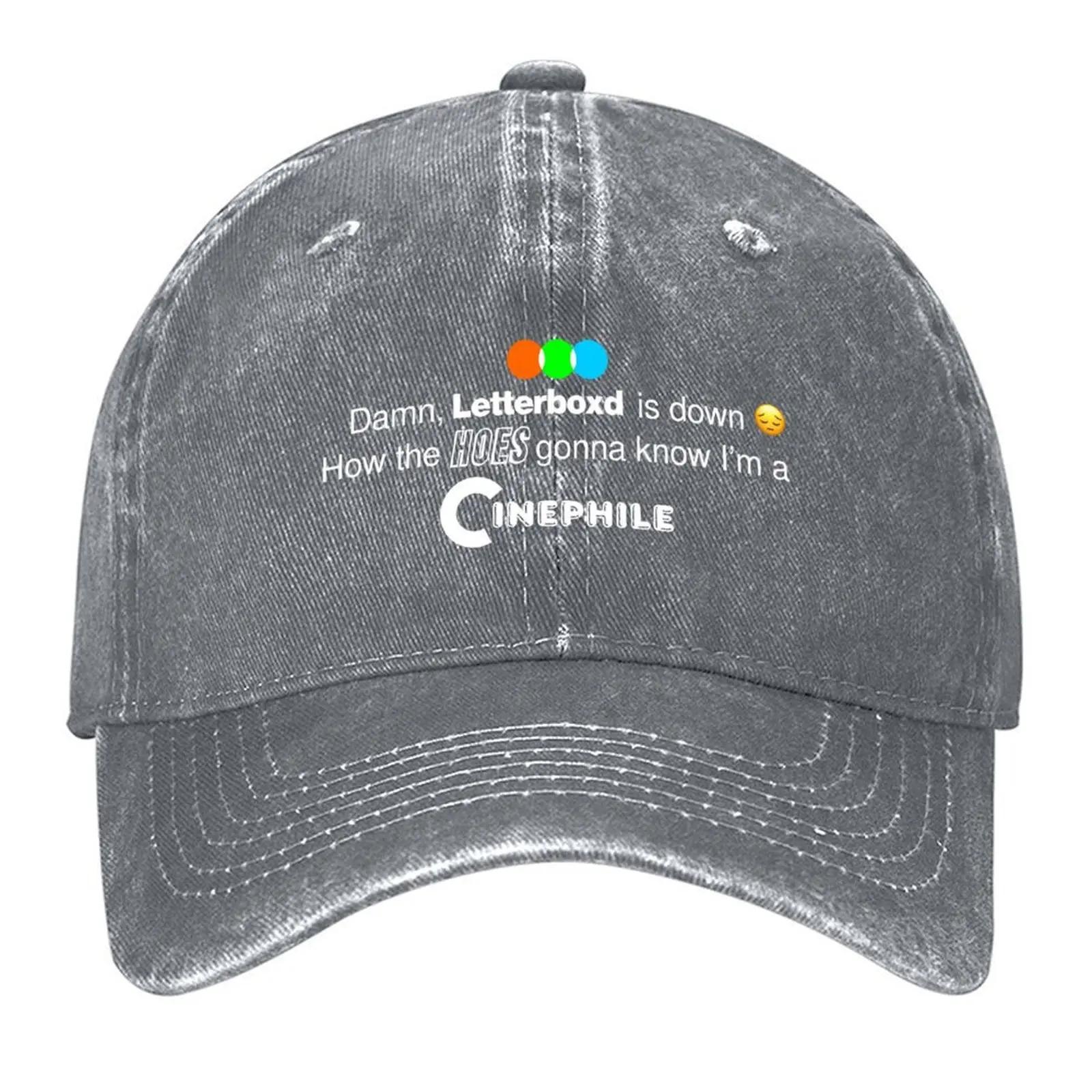 Damn Letterboxd Is Down How The Hoes Baseball Cap Rave Brand Man cap derby hat Luxury Cap Caps For Women Mens
