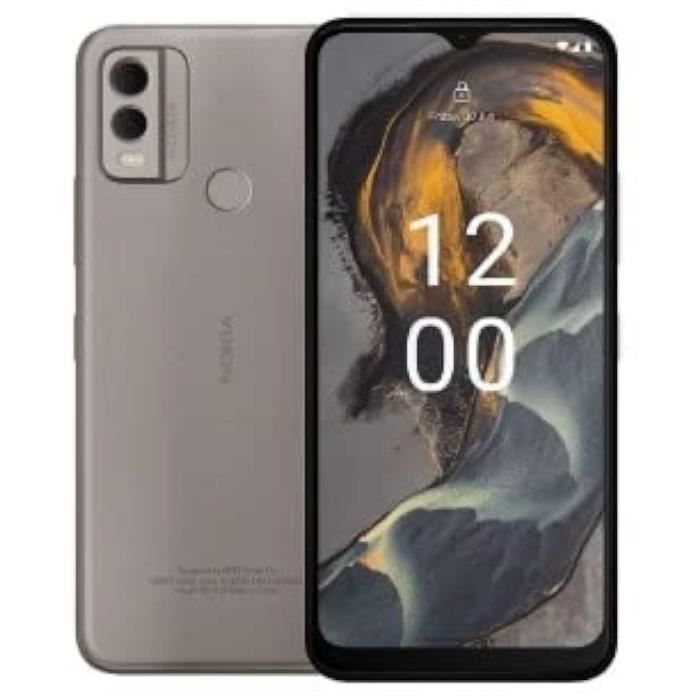 C22 64 Go, sable de téléphone portable, Android 13 Display: 16,5 cm (6,52 Pouces)