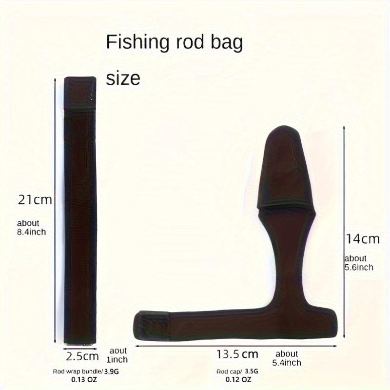 Fishing Rod Protective Cover, High Elasticity Combined Rod Strap Fishing Gear Additions