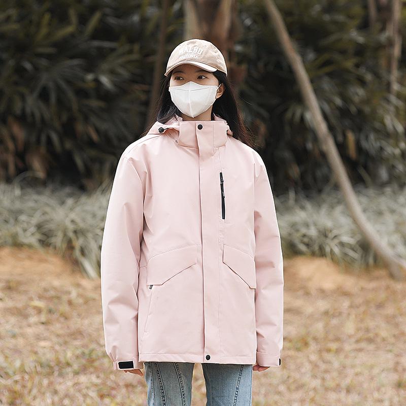 

Ветровка Mountain System: Куртка для парного туризма и путешествий на весну/осень - износостойкая и свободного кроя S