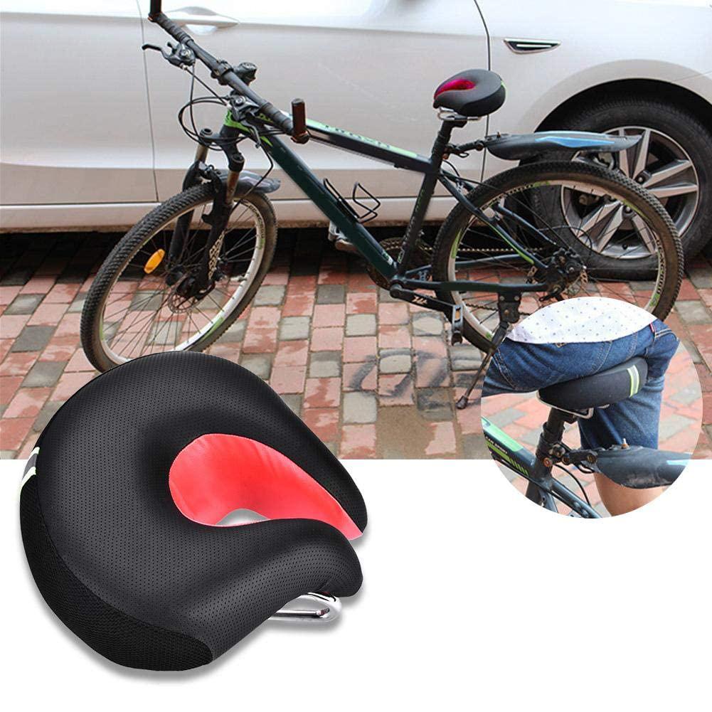 Ergonomic Mountain Bike Cycling Bicycle Split Nose Shape Saddle Cushion Pad Seat